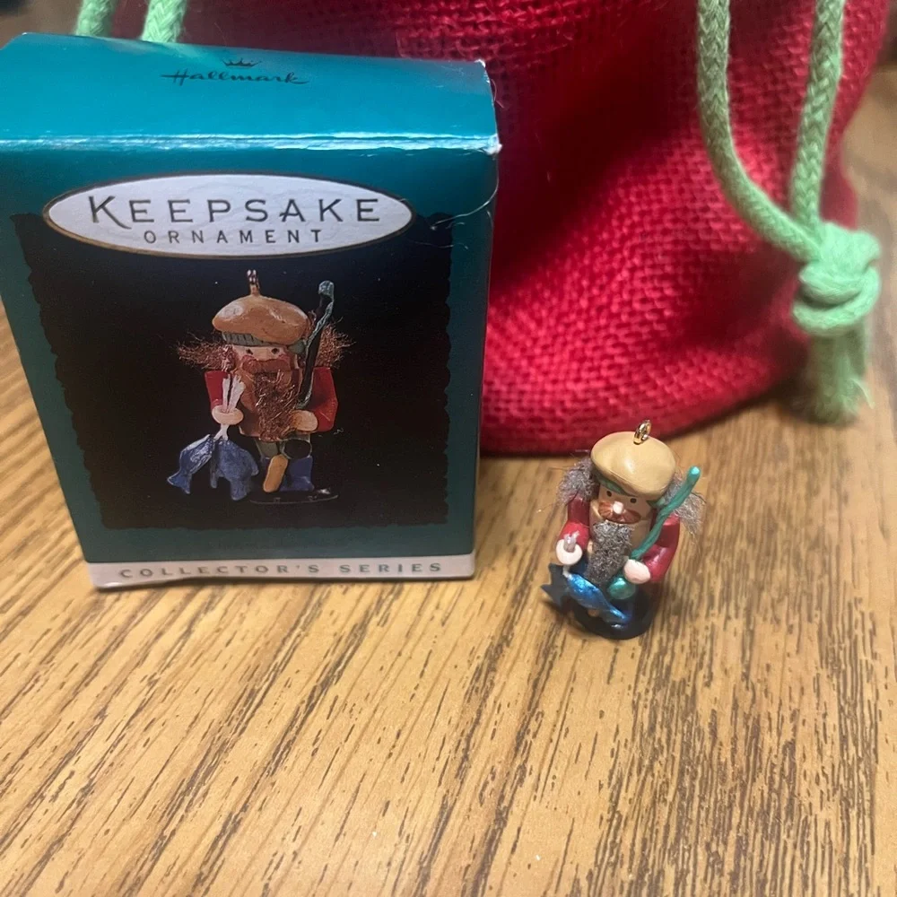 Keepsake by Hallmarks Ornament Nutcracker fisherman.